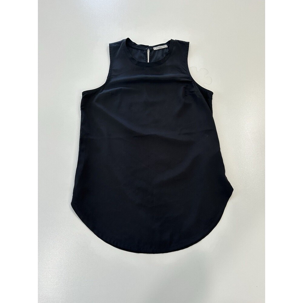 Abercrombie & Fitch Women's Black Sleeveless Tank Top Blouse Size XS Regular Fit